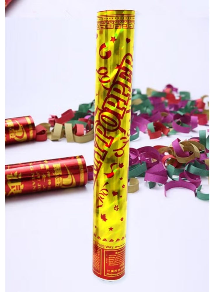 Party Popper Party and Event Cannon Confetti Launcher 3 Pieces 30cm - Image 2