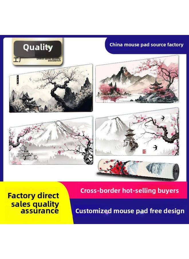 Generic - Mouse Pad Customized Various Specifications Office Computer Diatom Mud Mouse Pad Support Jit Generation Hair-Color:22*22cm-Pattern:[customized According To Drawings] - Image 1