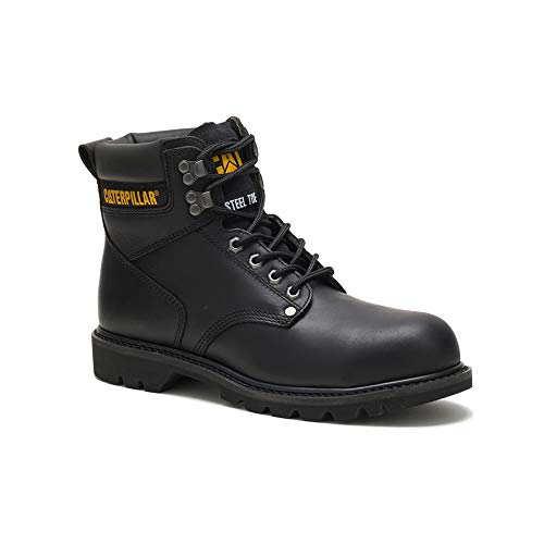 Cat Footwear Men's Second Shift Steel Toe Work Boot, Black, 9.5 US - Image 2