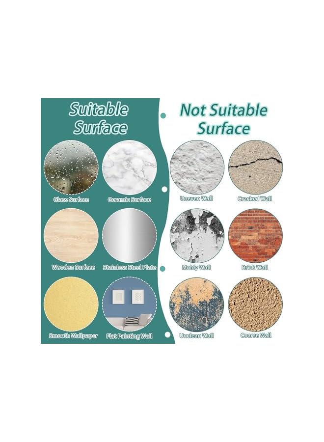 The Bros ملصق قياس الطول لجدار الأطفال، سهل الالتصاق والإزالة، ملصقات قياس الطول، فن جدار حيوانات الغابة الجميلة، جداريات فنية قابلة للإزالة لتزيين غرفة الأطفال - Image 5