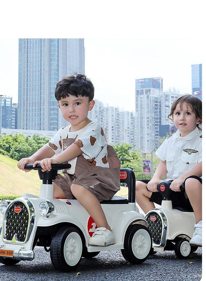 Child Electric car Kids Riding Toy，Ride On Train Ride on Car Toddler Push Car for Kids to Drive Model Game Gift, ride-on car/push car with a trailer  - Image 1