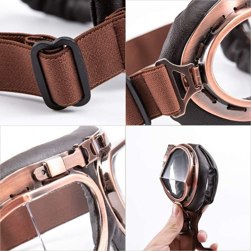 MUXSAM نظارات موتوسيكل قديمة من مكسام - Image 5