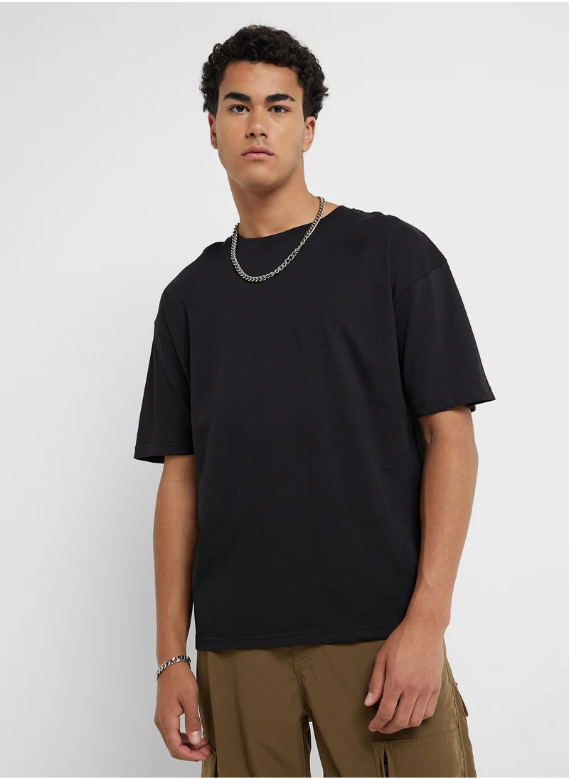 سفنتي فايف Oversized Graphic T-Shirt