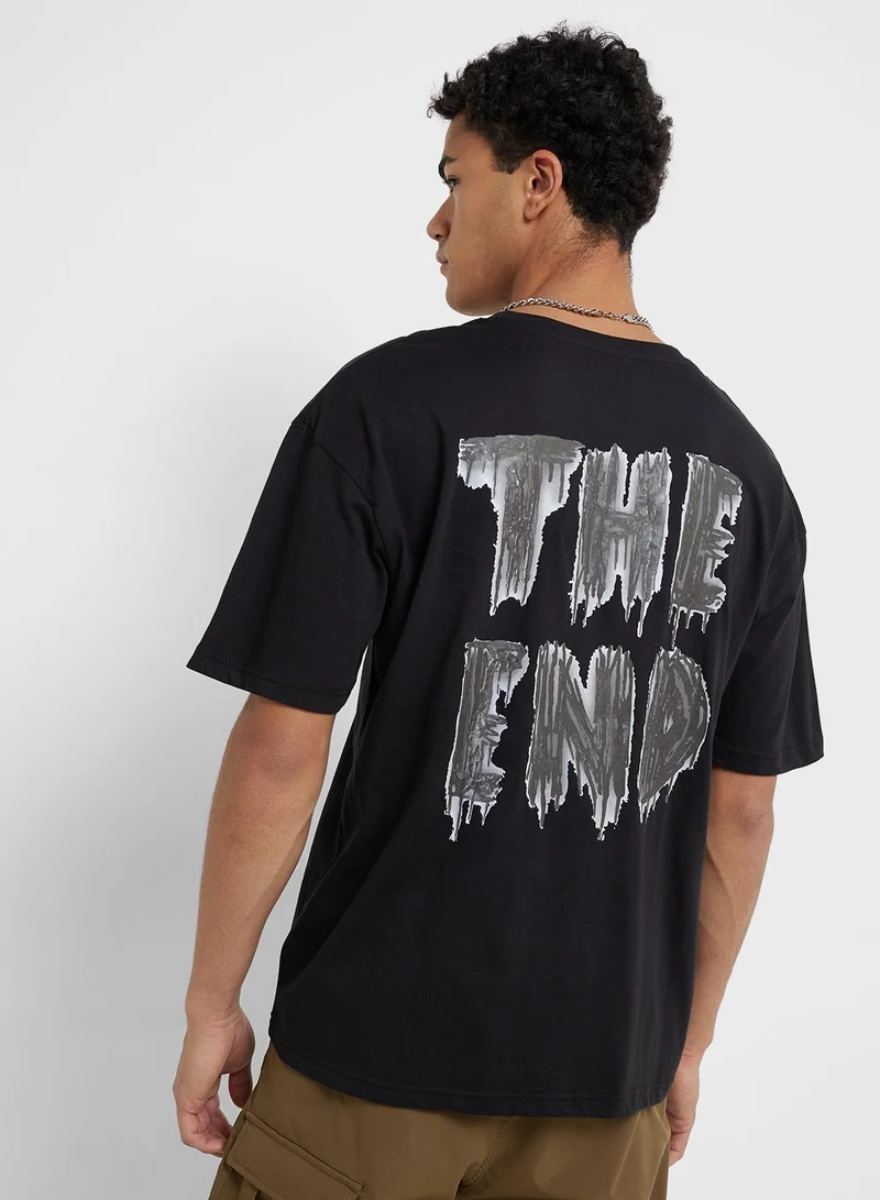 Seventy Five Oversized Graphic T-Shirt