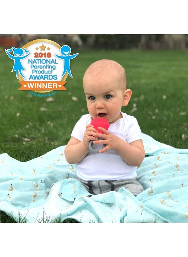 Innobaby TEETHIN' Smart Birthstone Ring TEETHER - August (Peridot) - Image 4