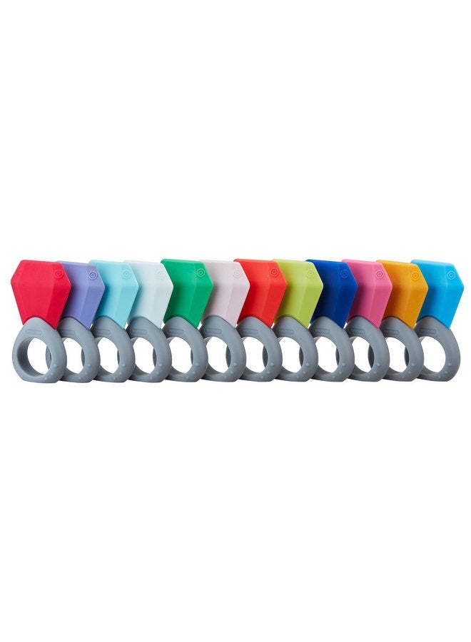 Innobaby TEETHIN' Smart Birthstone Ring TEETHER - August (Peridot) - Image 3