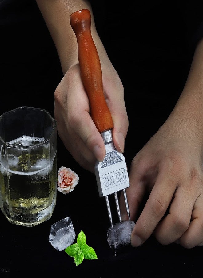 CHUQNMN Ice Pick Stainless Steel with Safety Wooden Handle for Kitchen Tool - Image 3