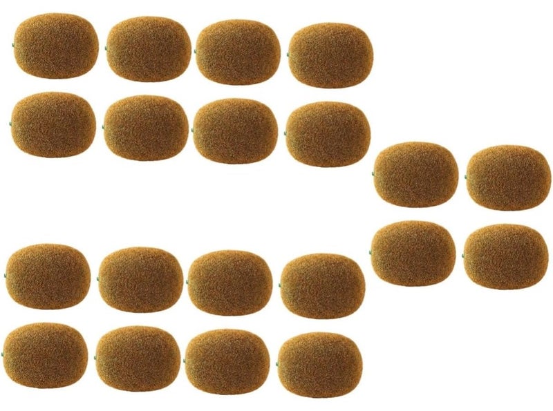 5 Sets Lifelike Imitation Kiwifruit Photography Props Realistic Fruit Decorations for Shop Window Home Adornment - Image 1
