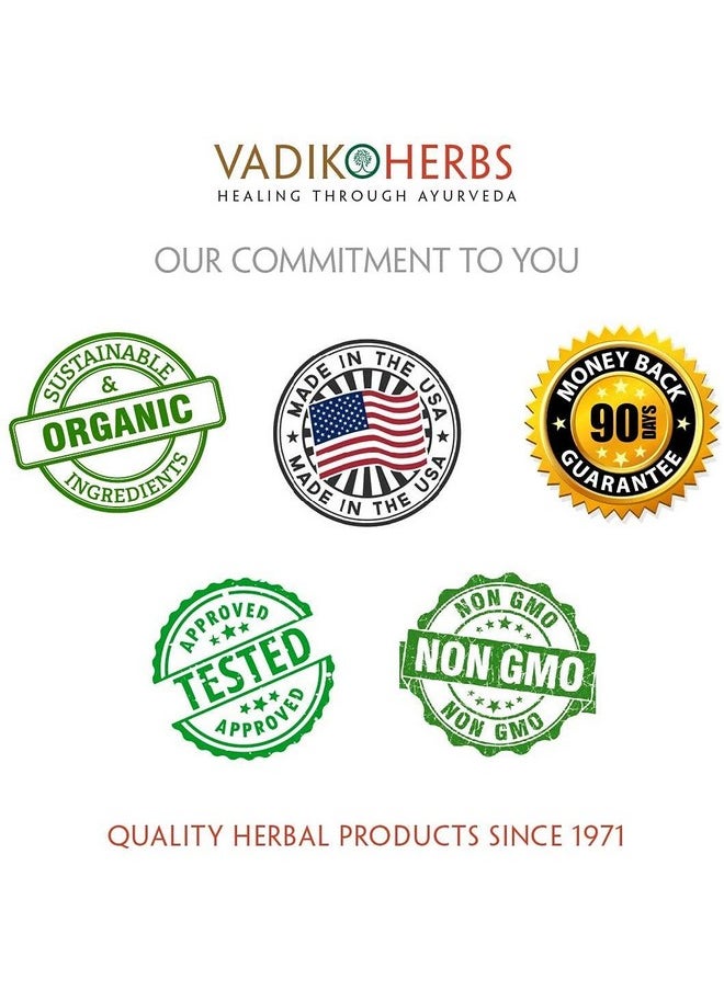 Vadik Herbs Amla Hair Oil (8 Oz) Herbal Hair Growth Oil ; Herbal Scalp Treatment ; Great For Hair Loss Balding Thinning Of Hair For Beard Growth Made With Amla (Amalaki) Indian Gooseberry  - Image 5