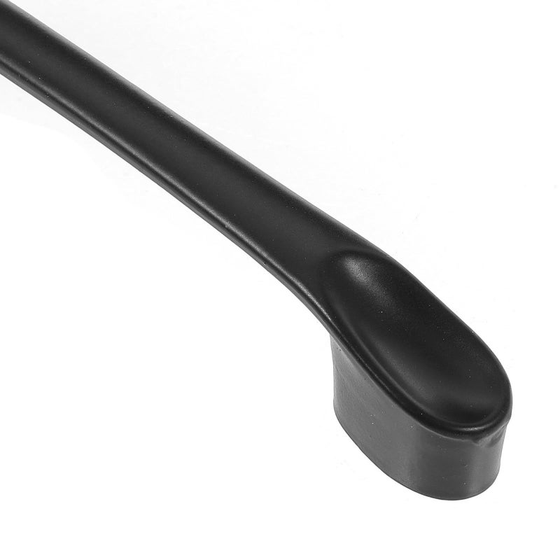 Modern Minimalist Black Aluminum Cabinet Handles 96mm Hole Center - Image 4