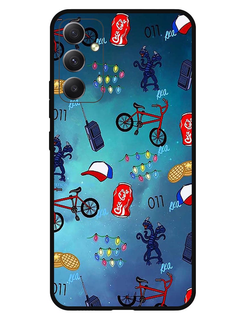 Theodor Protective Case Anti Scratch Shock Proof Bumper Cover For Samsung Galaxy M34 5G Stranger Things - Image 1