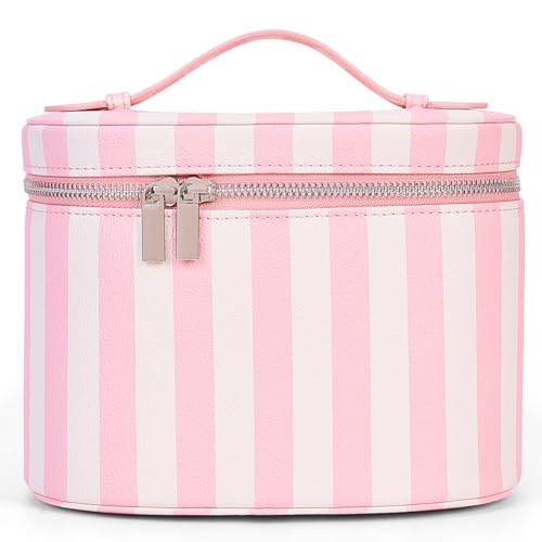 YFGBCX Checkered Makeup Bag Vanity Case with Divider Travel Toiletry Bag Women Cosmetic Bag Makeup Organizer Case - Image 1
