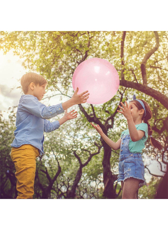 Generic Inflatable Bubble Ball for Adults Kids Water-filled Balloon Ball Toy Blue S  - Image 5