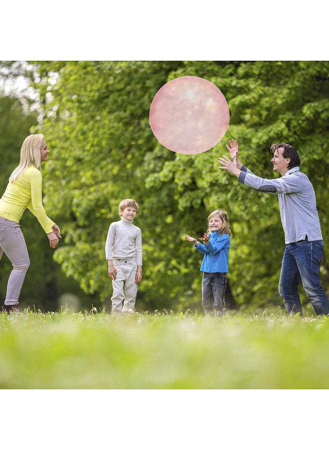 Generic Inflatable Bubble Ball for Adults Kids Water-filled Balloon Ball Toy Blue S  - Image 4