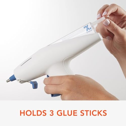 Xyron Mini Multi-Stick Hot Glue Gun, for Craft & Crafting Projects, Convenient Cartridge Holds up to 3 Sticks, Includes 10 Mini Size 4" Glue Sticks (627146) - Image 3