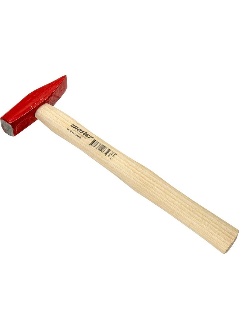Master 500753 Leveling Steel Hammer with Wooden Handle - 500 gr  - Image 1