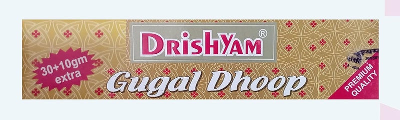 Drishyam Wet Dhoop Rolls, Pack of 4,Chandan Dhoop(125+50 gm) and Gugal Dhoop(100+40gm) Total 315 Gram - Image 4