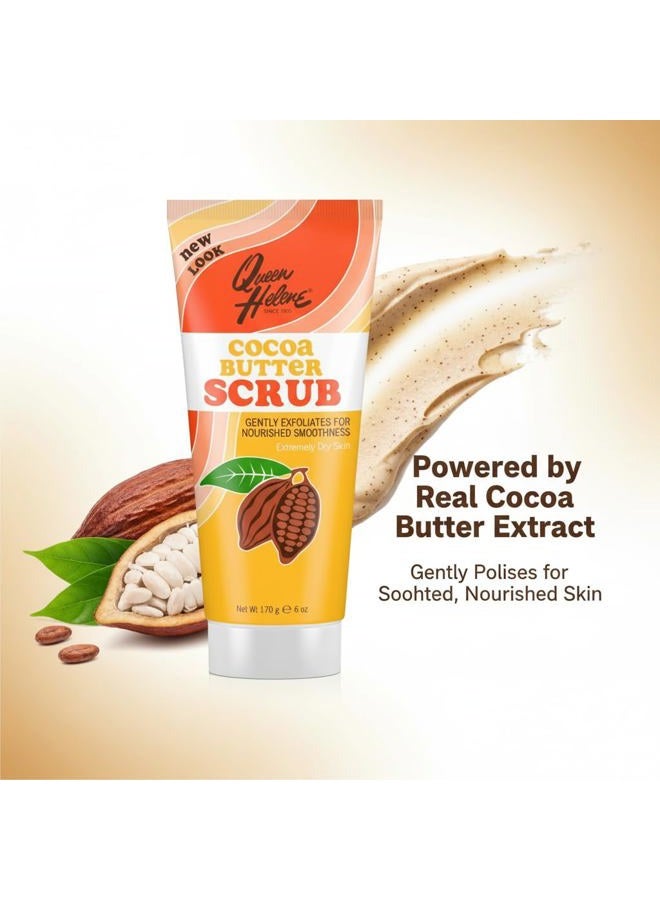 Queen Helene Soothing Cocoa Butter Natural Facial Scrub, 6 Ounce Tube - Image 2