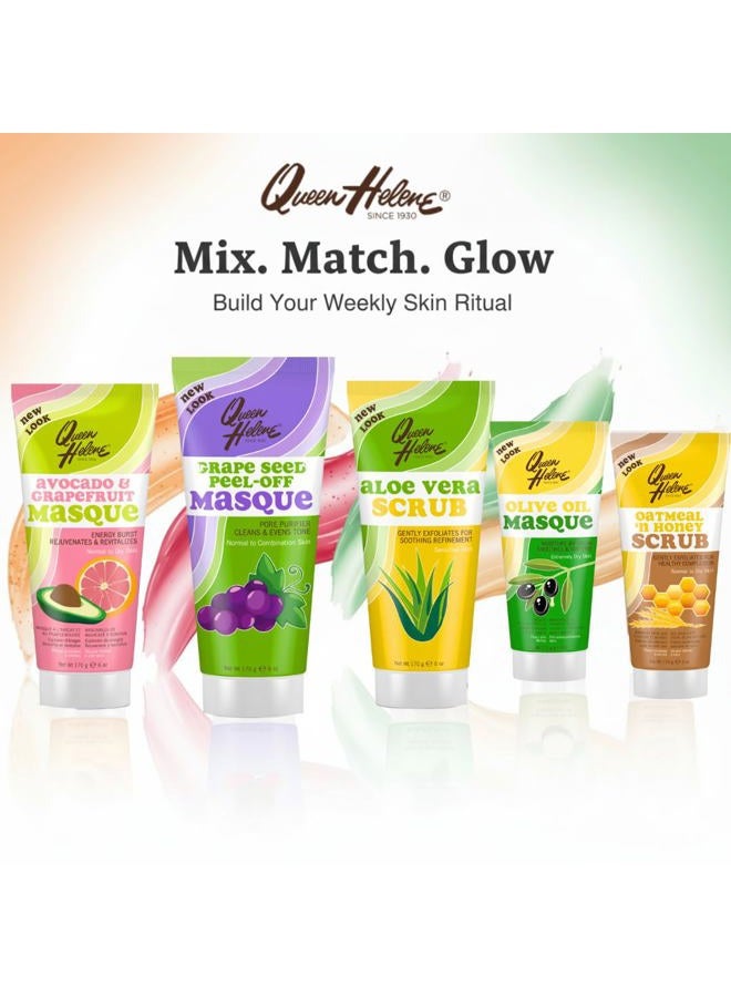 Queen Helene Soothing Cocoa Butter Natural Facial Scrub, 6 Ounce Tube - Image 4