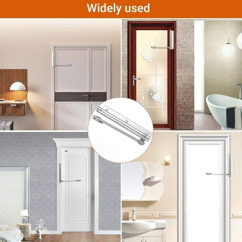 DHAVL Automatic Safety Spring Door Closer for Fire Doors Easy to Install Suitable for Wooden Doors SelfClosing Hinged Doors with Screws Shim Spring Allen Key - Image 4
