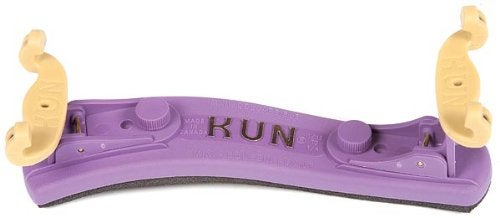 Kun Collapsible Mini Purple Shoulder Rest for 1/16-1/4 Violin - Image 5