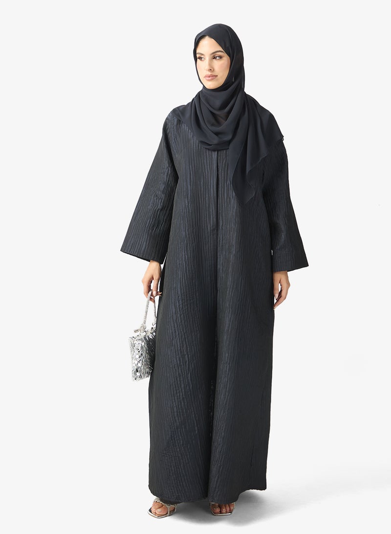 Khizana Printed Abaya & Sheila - Image 5