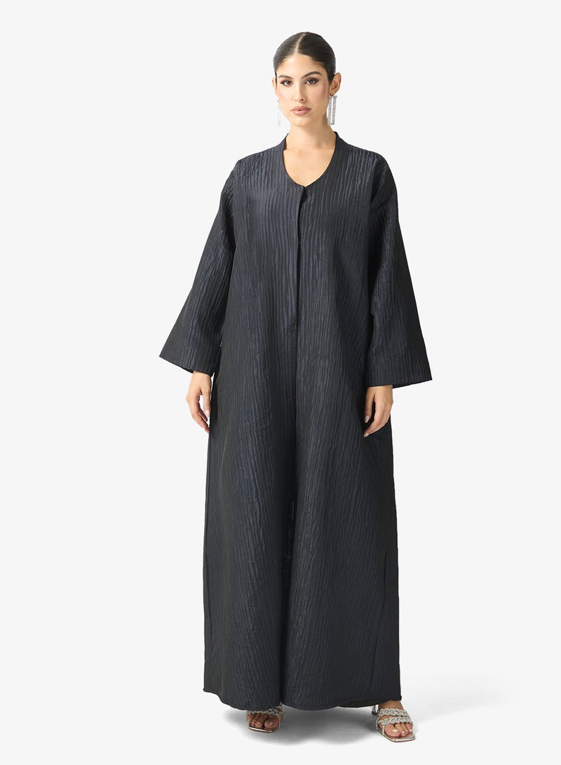 Khizana Printed Abaya & Sheila - Image 1