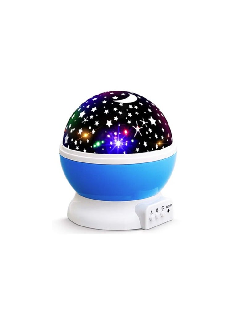 STAR MASTER Starry Night Light Rotating Moon Stars Projector Multicolour 5.6 x 5.2 x 5.1inch - Image 1