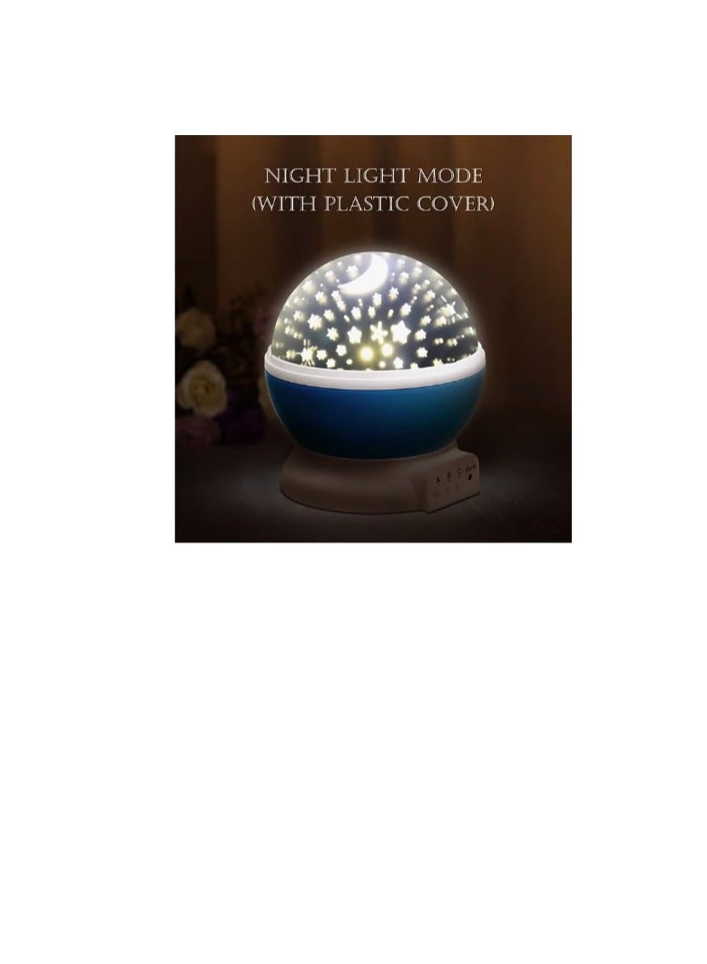 STAR MASTER Starry Night Light Rotating Moon Stars Projector Multicolour 5.6 x 5.2 x 5.1inch - Image 4
