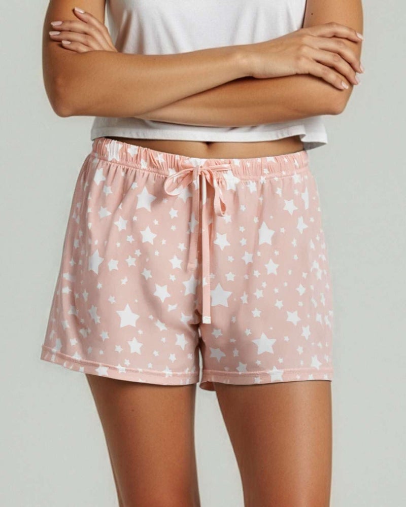 REALESSENTIALS Real Essentials 3 Pack: Women's Pajama Shorts Sleep Lounge Sweatshorts Comfy Sleepwear Bottoms (Available In Plus Size)- Set 1, Xl - Image 3