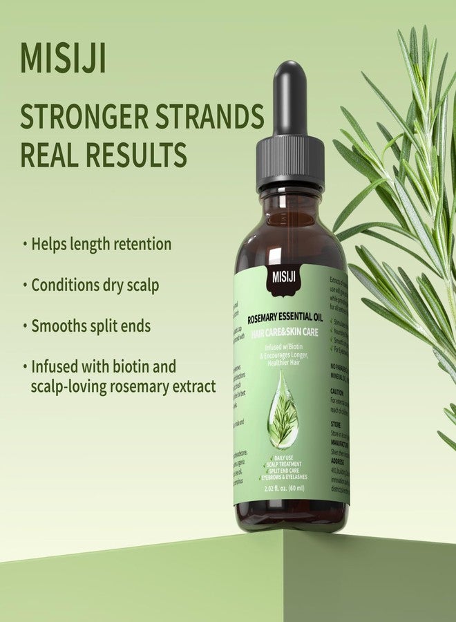 MISIJI Unlock Luscious Locks: Organic rosemary Oil for Hair Growth - Nourishing Hair Oils for Hair Growth & Revitalizing rosemary Hair Oil! - Image 3