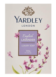 Yardley Pack Of 3 Soap English Rose and English Lavender 100g Each  - Image 4