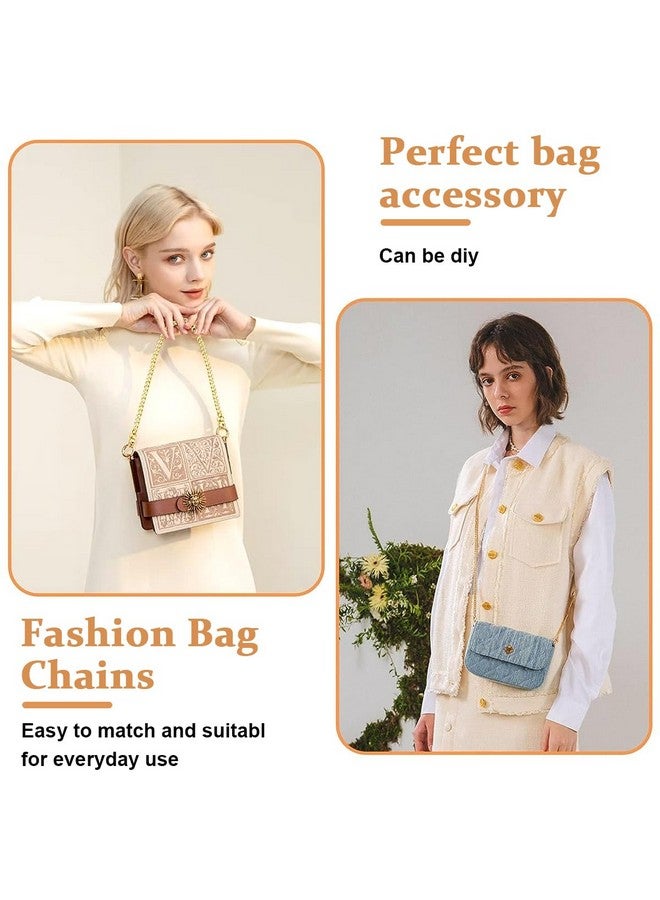 PALAY PALAY® Gold Purse Chain, 5PCS Crossbody Chain Strap, Gold Belt Chain, Chain Replacement Accessories, Purse Extender Strap for Crossbody Bags, Purses, Handbags - 5 Sizes  - Image 5