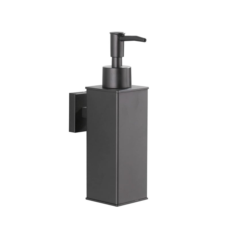 BGL Black Soap Dispenser Wall Mounted Hand Wash Dispenser304 Stainless Steel Liquid Dispenser for Daily Use