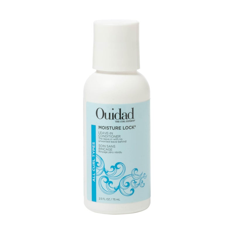 Ouidad Moisture Lock Leave In Conditioner for Curly Hair - 2.5 fl oz, Hydrating Curl Conditioner & Hair Detangler 2-in-1 Moisturizing Conditioner & Primer for Soft, Hydrated Hair, All Curl Types