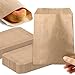 Eersida 500 Pcs 5 x 7 Inch Natural Kraft Paper Treat Bags Flat Favor Gift Bag Silverware Merchandise Envelopes for Bakery Cookies Treats Snack Cookie Popcorn Candy Sandwich Small Gift - Image 1