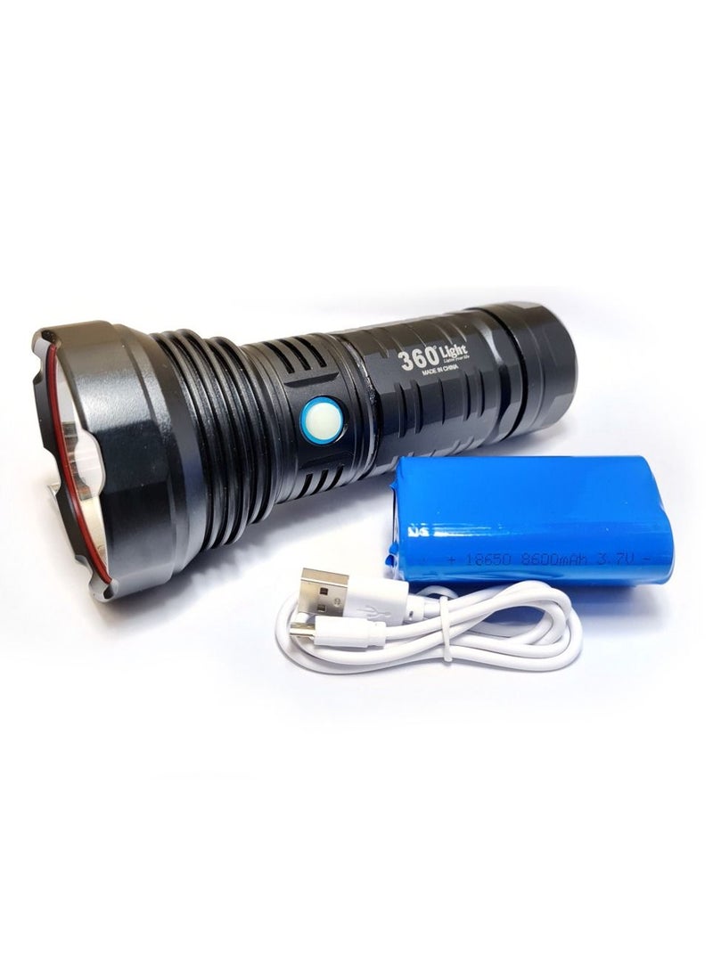 Crony مصباح يدوي P50 1800 LM ذو ضوء صلب - Image 3