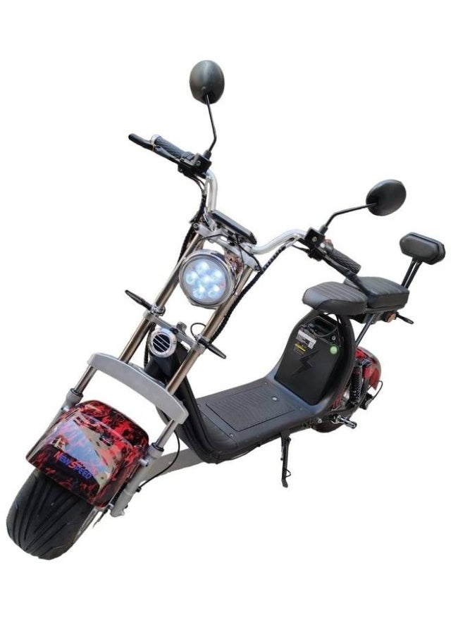 Giant Harley-style scooter, 60 volts, with a 2500 motor. - Image 1