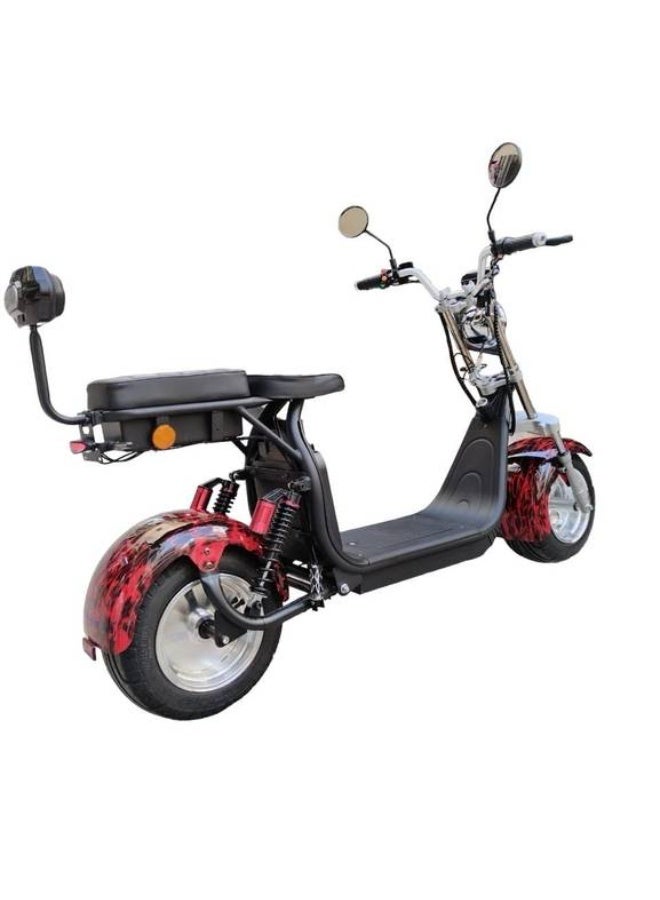 Giant Harley-style scooter, 60 volts, with a 2500 motor. - Image 2