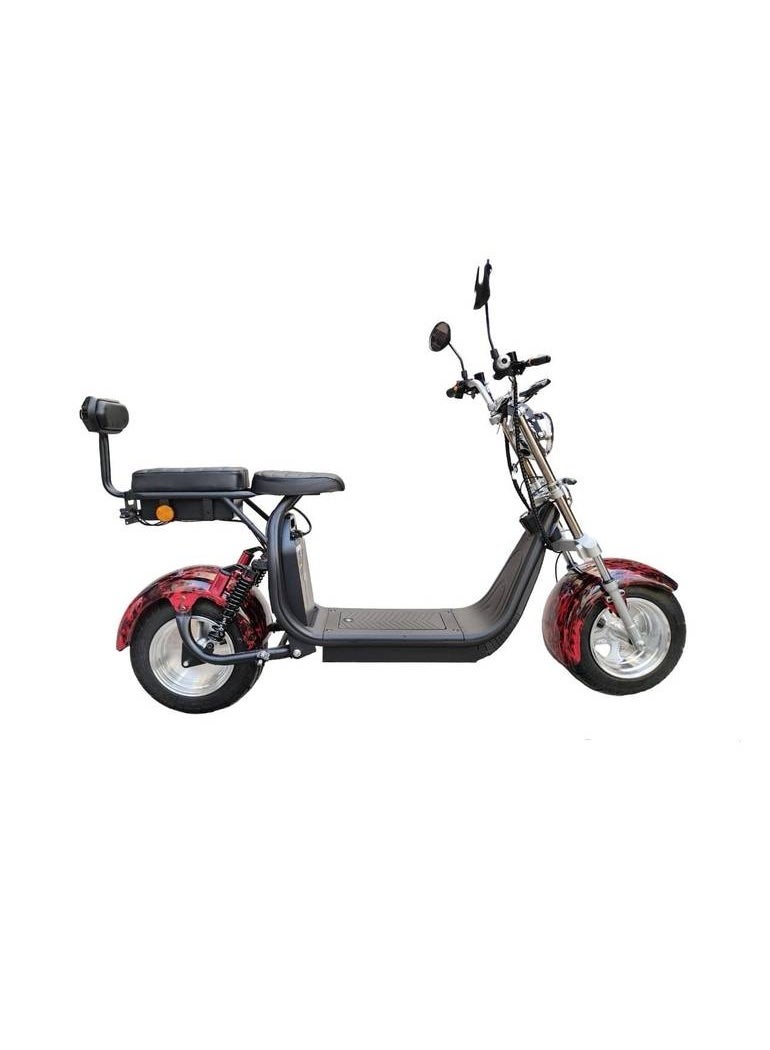 Giant Harley-style scooter, 60 volts, with a 2500 motor. - Image 3