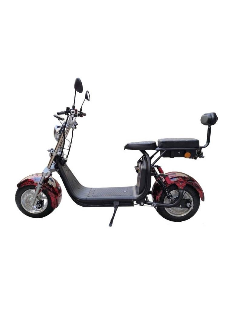 Giant Harley-style scooter, 60 volts, with a 2500 motor. - Image 4