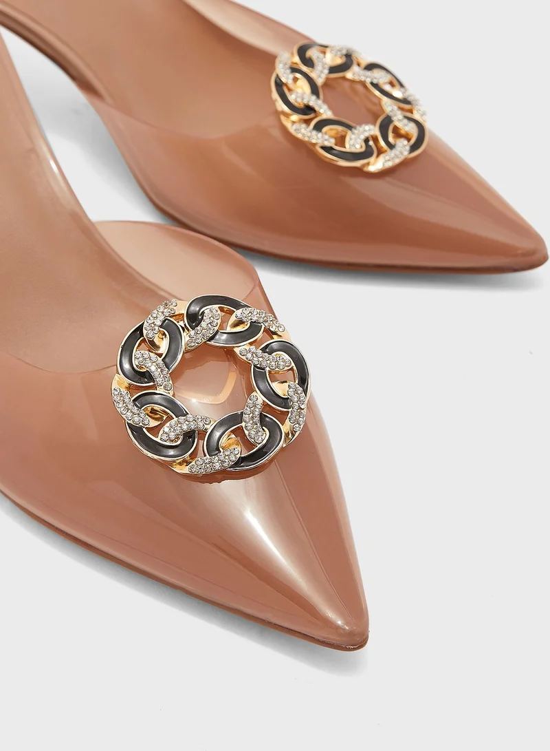 ALDO Embellished Shoe Topper