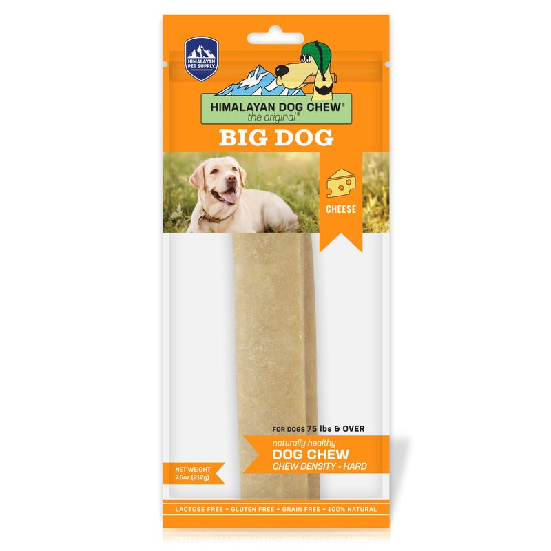 Himalayan Dog Chew for Big Dogs - Long Lasting, Stain Free, Protein Rich, Low Odor - Natural, Healthy & Safe - No Lactose, Gluten Or Grains - XXLarge for Dogs 75 Lbs & Larger - an Everest Sized Treat