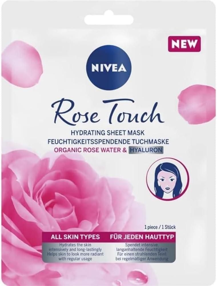 NIVEA Rose Touch Intensive Moisturising Mask in Lead