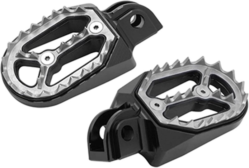 QASULER Motorcycle Footrest Pegs - Image 1