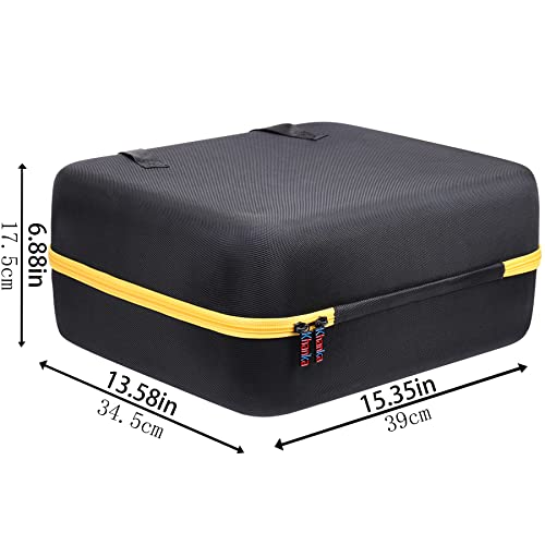 khanka Hard Carrying Case Replacement for DEWALT DXAEPS14 1600 Peak Battery Amp 12V Automotive Jump Starter/Power Station/Power Inverter, Case Only - Image 2