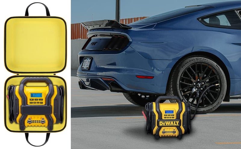 khanka Hard Carrying Case Replacement for DEWALT DXAEPS14 1600 Peak Battery Amp 12V Automotive Jump Starter/Power Station/Power Inverter, Case Only - Image 4