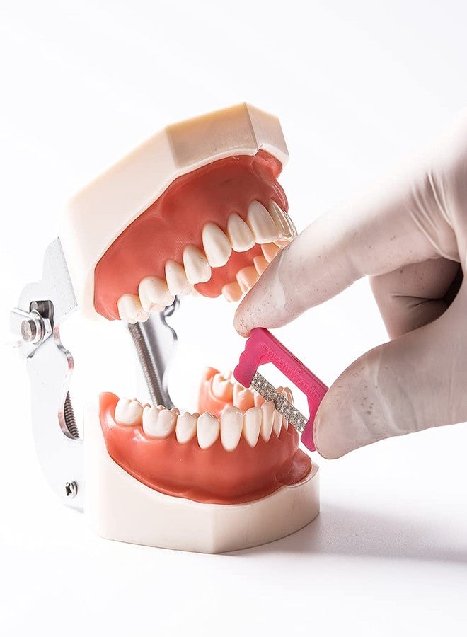 SNAWOP Dental Polishing Strips 2 Packs Orthodontic Interproximal Reduction IPR/IR System Single Hand Use Teeth Enamel Kit (IPR Plus Strip System Kit) - Image 5
