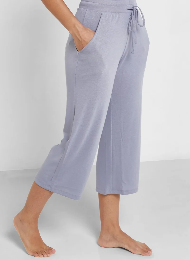 Catherine Logo Crew Neck T-Shirt & Pyjama Pants Set