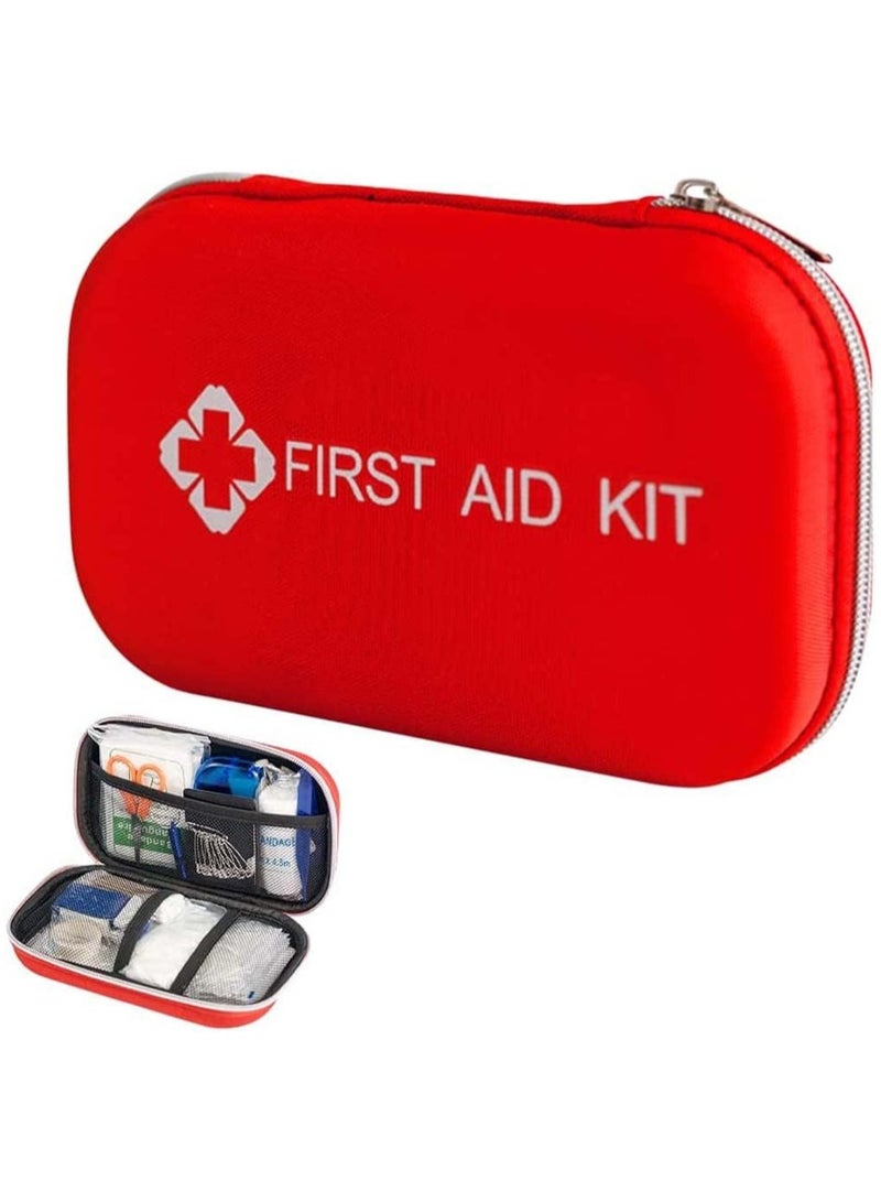 general First Aid Kit Medicine Rescue Bag Medical Kit Survival Emergency Bag Compact First Aid Kit Small Medical Emergency Survival Kit with Storage Bag for Home, Boat, Travel, Family, Car, Office, 177Pcs - Image 1